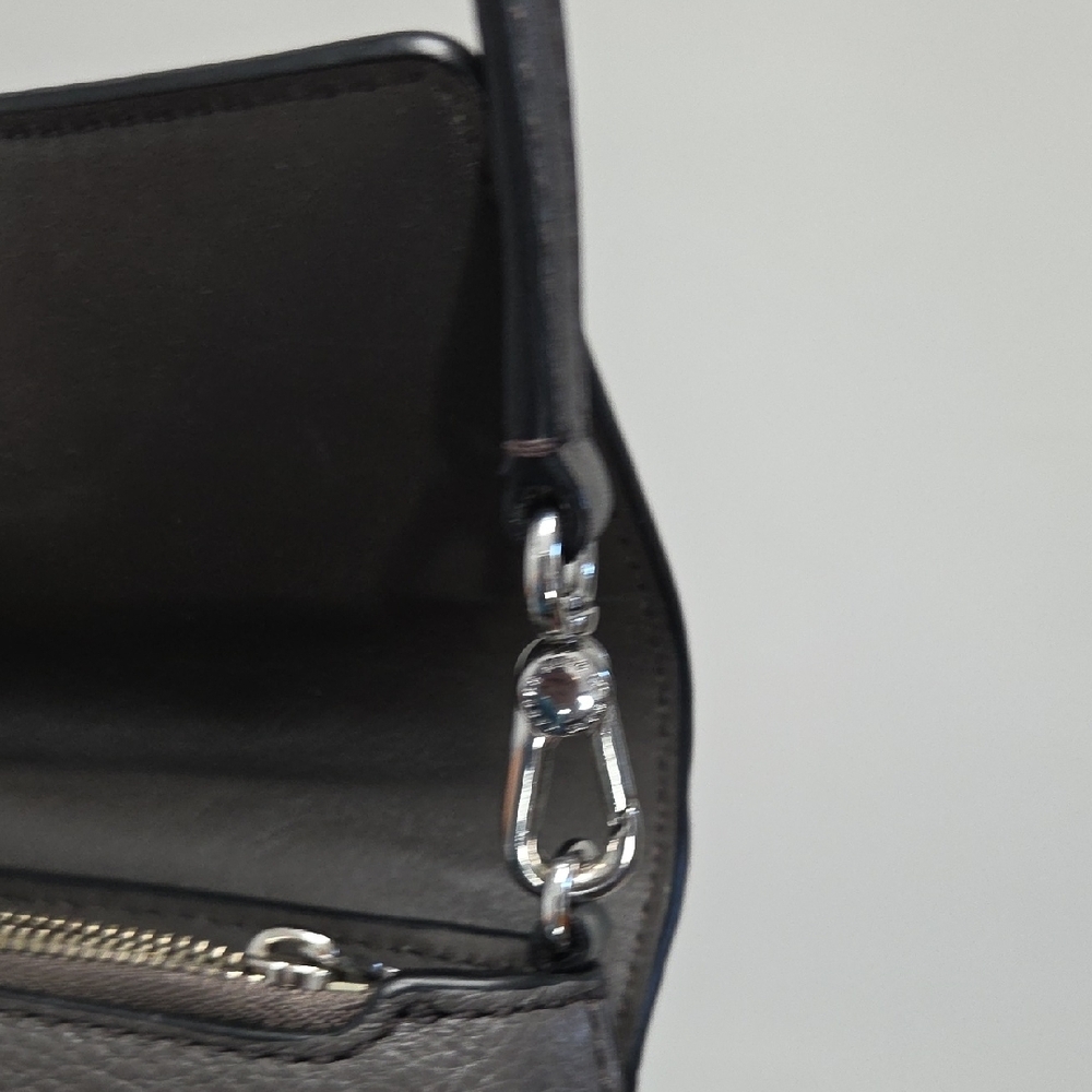 Marc Jacobs Charcoal Leather Crossbody Bag - Picture 9 of 11